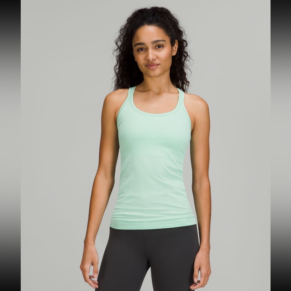 Lululemon Ebb to Street Tank in Creamy Mint